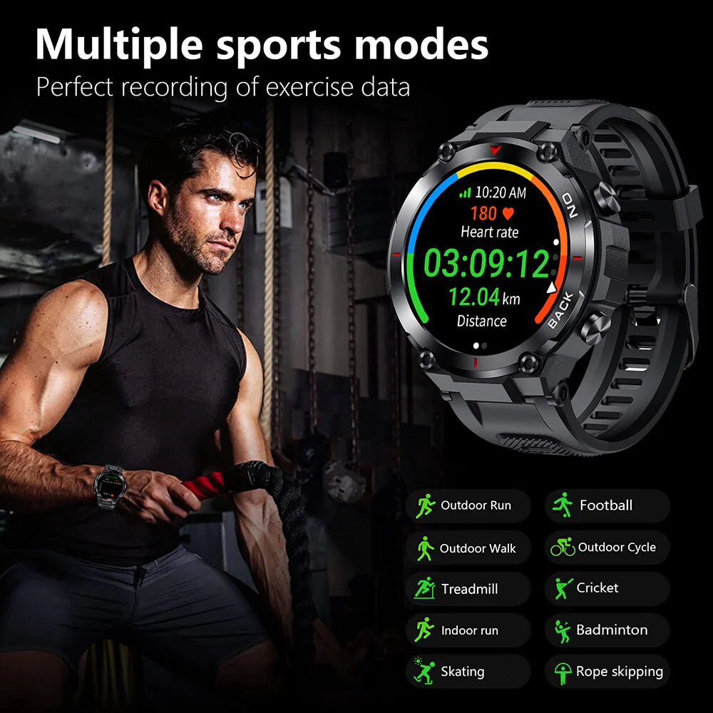 MELANDA K37 MILITARY GPS SMART WATCH