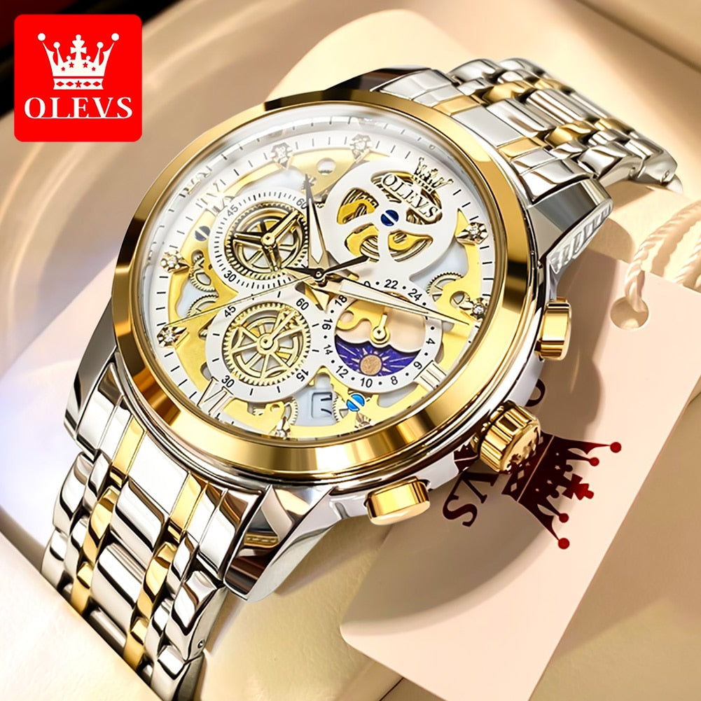 Skeleton Quartz Watch 9947