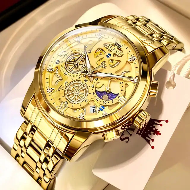 Skeleton Quartz Watch 9947