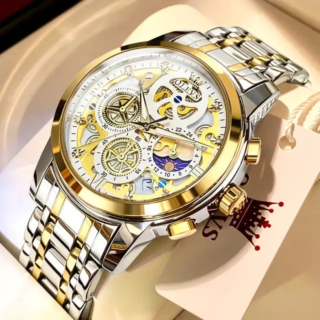 Skeleton Quartz Watch 9947