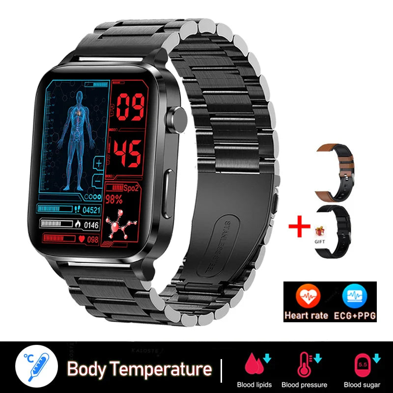PulseSafe®-Japan Laser Treatment Smartwatch-Painless Non-invasive Blood Sugar control