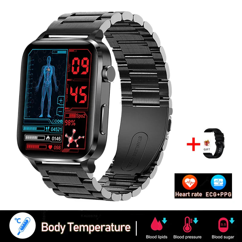 PulseSafe®-Japan Laser Treatment Smartwatch-Painless Non-invasive Blood Sugar control